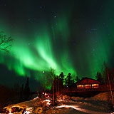 イエローナイフ　Aurora Village