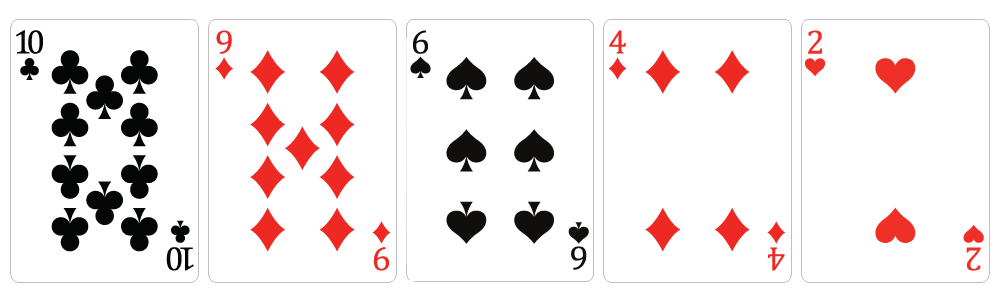 High Card／No Pair（ハイカード／ノーペア）