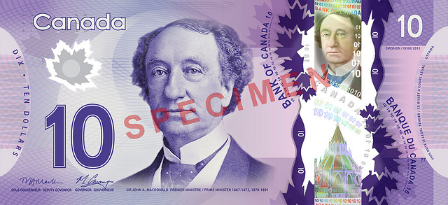 $10 CAD