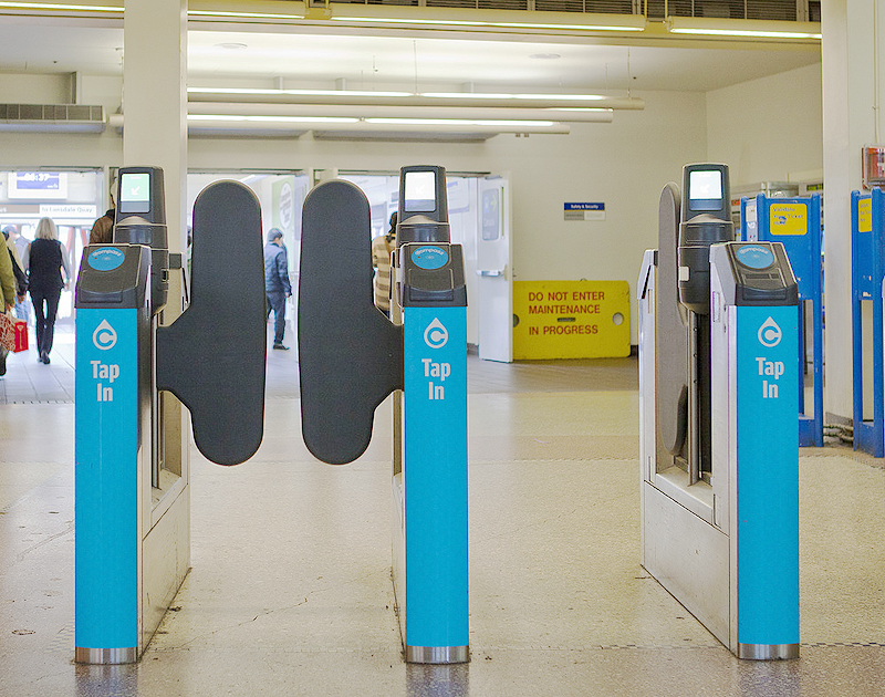 TransLink Compass Card Gate
